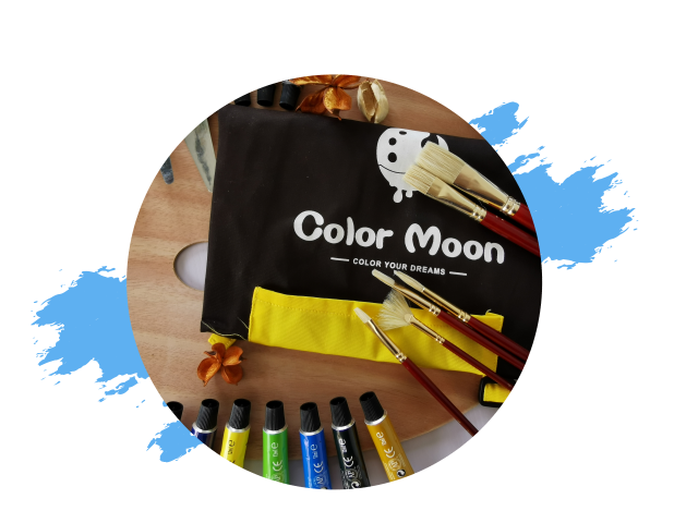 Image 2: Kids painting in art class